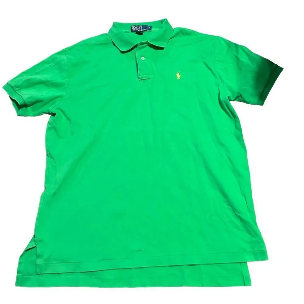Vintage Polo Ralph Lauren Green Polo Shirt